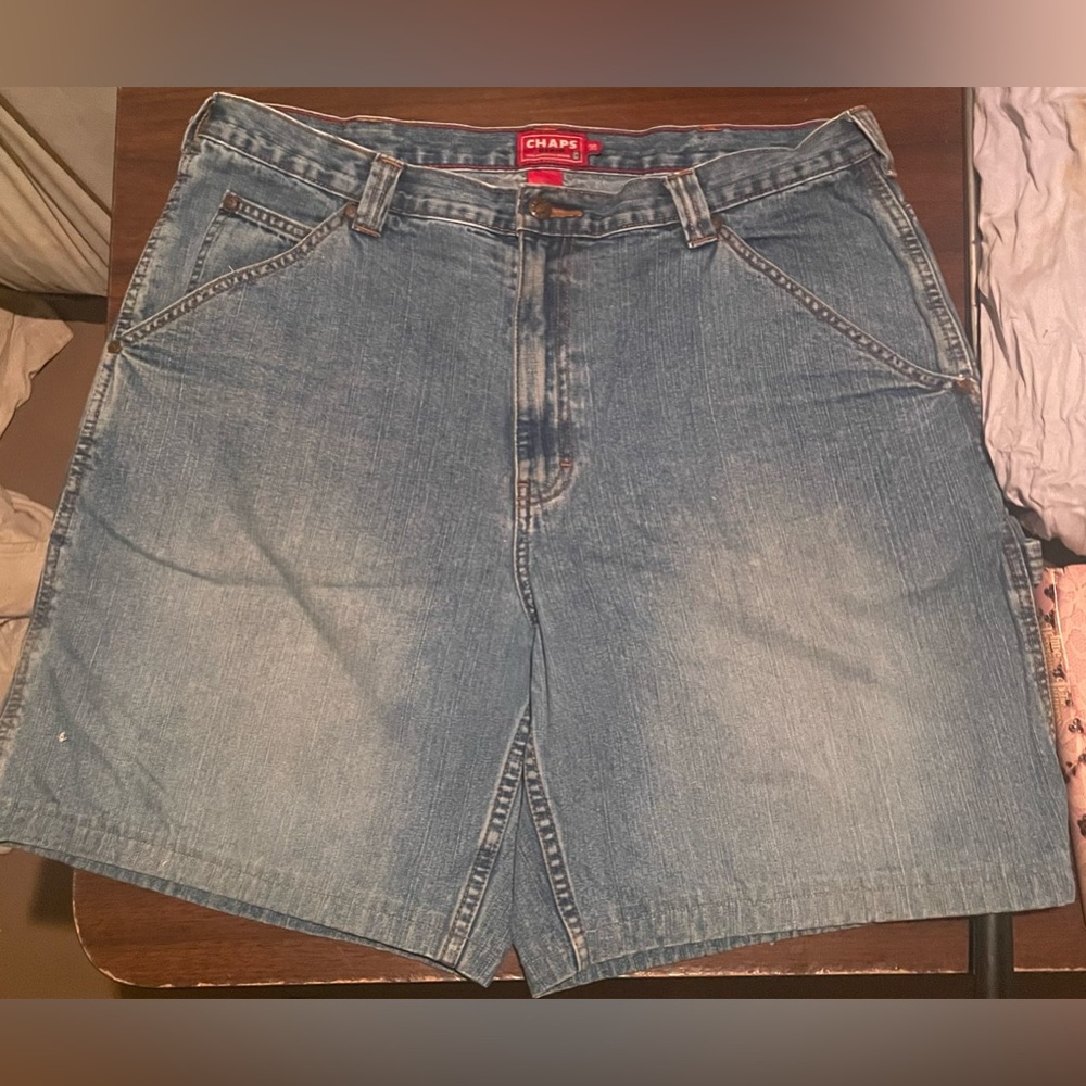 Men’s “CHAPS” Blue Jean Shorts